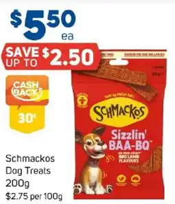 Foodland Schmackos dog treats offer