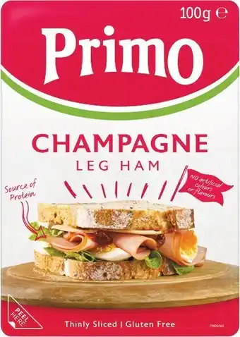Woolworths Primo Sliced or Shaved Meats 80-100g offer