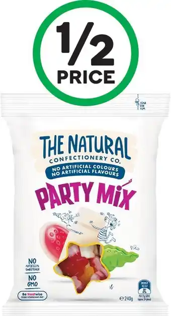 Woolworths The Natural Confectionery Co. or Sour Patch 200-260g offer