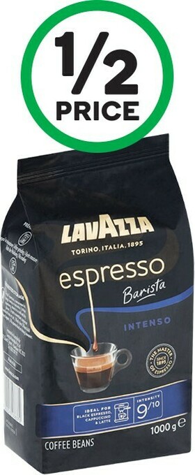 Woolworths LavAzza Barista Beans 1 kg offer
