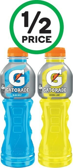 Woolworths Gatorade Sports Drink 600ml offer