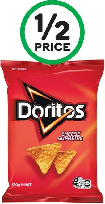 Woolworths Doritos Corn Chips 150-170g offer