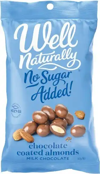 Woolworths NEW Well Naturally Almonds 80g u2013 In the Health Food Aisle offer