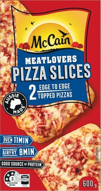 Woolworths McCain Pizza Slices 600g – From the Freezer offer