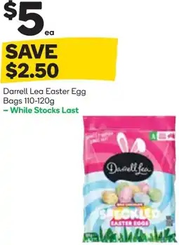 Woolworths Darrell lea easter egg bags offer