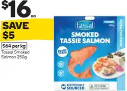 Woolworths Tassal smoked salmon offer