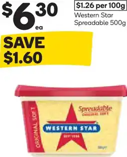 Woolworths Western star spreadable offer