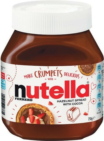 Woolworths Nutella Hazelnut Spread 750g offer