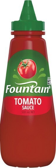 Woolworths Fountain Tomato or Barbecue Sauce 500ml offer