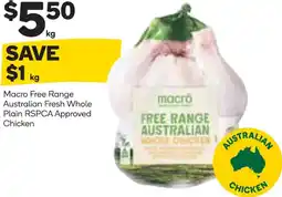 Woolworths Macro free range australian offer
