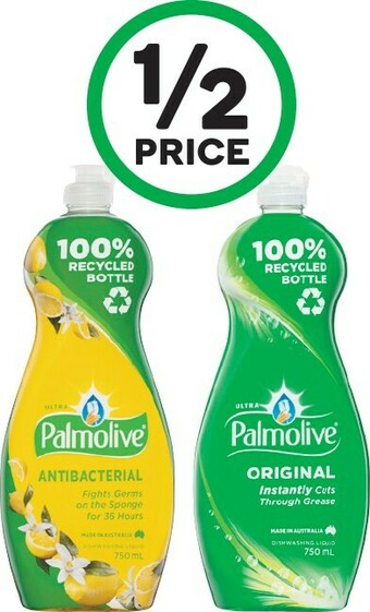 Woolworths Palmolive Dishwashing Liquid 750ml offer