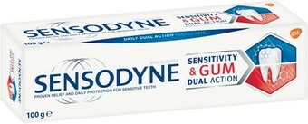 Woolworths Sensodyne Dual Action Toothpaste 100g† offer