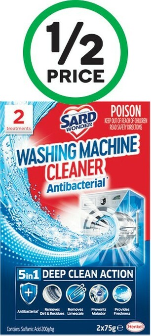 Woolworths Sard Washing Machine Cleaner 150g offer