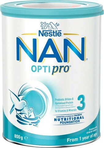Woolworths Nestle NAN Optipro Stage 3 Baby Formula 800g – Limit of 2 Per Customer offer