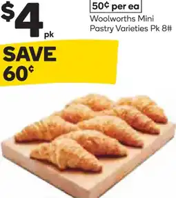 Woolworths Woolworths mini pastry offer