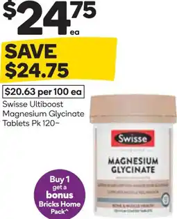 Woolworths Swisse ultiboost magnesium glycinate offer