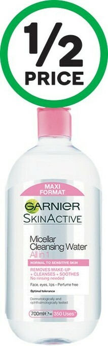 Woolworths Garnier Micellar Cleansing Water 700ml offer