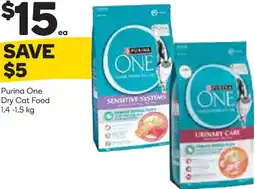 Woolworths Purina one dry cat food offer