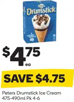 Woolworths Peters drumstick ice cream offer