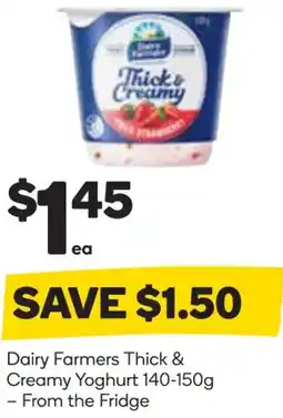 Woolworths Dairy farmers thick & creamy yoghurt offer