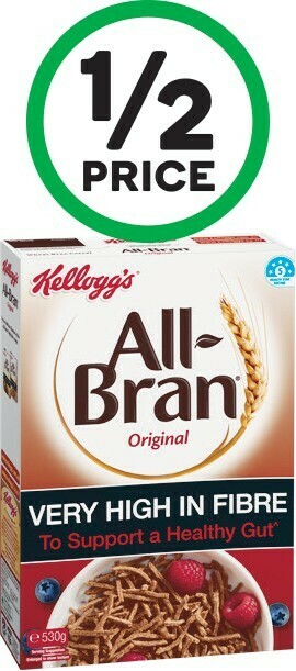 Woolworths Kellogg’s All-Bran Original 530g offer