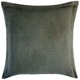 Koo Palm Leaf Quilted European Pillowcase