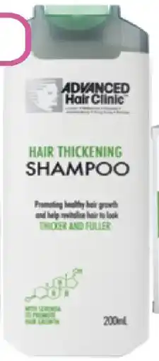 Priceline hair thickening shampoo offer