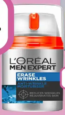 Priceline L'oréal paris men expert erase wrinkles daily moisturiser offer