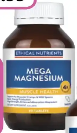 Priceline Ethical nutrients mega magnesium offer