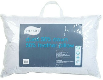 Spotlight Ever Rest 50% Duck Down 50% Feather Standard Pillow offer
