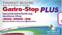 Priceline Gastro-stop plus chewable tablets offer