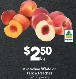 Drakes Australian white or yellow peachesx offer