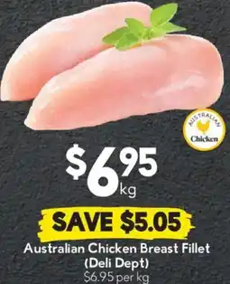 Drakes Australian chicken breast fillet offer