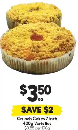 Drakes Crunch Cakes offer