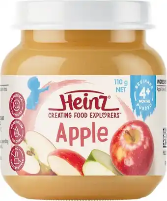 Woolworths Heinz Baby Food Jar 110g offer