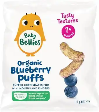 Liitle Bellies or Baby Bellies Snacking Varieties 8-12g