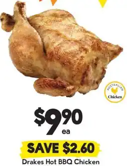 Drakes Drakes hot bbq chicken offer