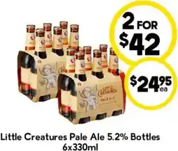 Drakes Little creatures pale ale 5.2% bottles offer