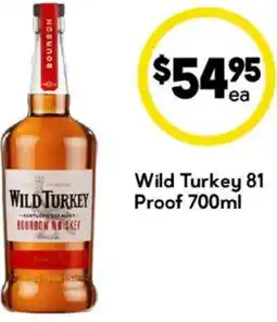 Drakes Wild turkey 81 proof offer