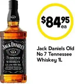 Drakes Jack daniels old no 7 tennessee whiskey offer