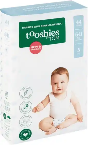 Tooshies by Toms Nappies Pk 30-44