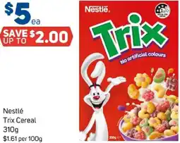 Foodland Nestlé trix cereal offer