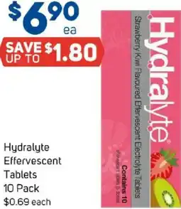 Foodland Hydralyte effervescent tablets offer