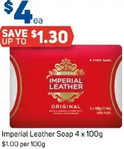 Foodland Imperial leather soap offer