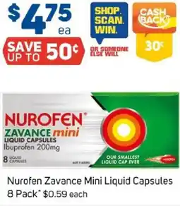 Foodland Nurofen zavance mini liquid capsules offer
