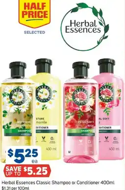 Foodland Herbal essences classic shampoo or conditioner offer