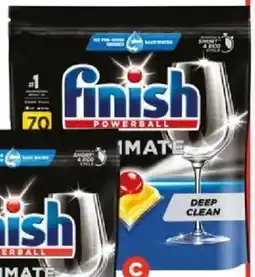 Foodland Finish ultimate dishwasher tablets lemon offer
