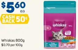 Foodland Whiskas offer