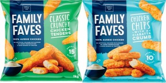 Coles Family Faves Chicken Tenders or Chips 1kg offer