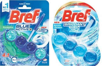 Coles Bref Colour, Brilliant Gel, Deluxe, Scent Switch or Pro Nature Toilet Cleaner 42g-50g offer